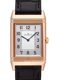 Jaeger LeCoultre Reverso Classique Grande Ultra Thin Srebrny/Skóra 38x27.5 mm 2782520