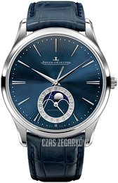 Jaeger LeCoultre Master Ultra Thin Niebieski/Skóra Ø39 mm 136350