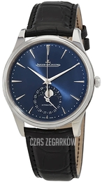 Jaeger LeCoultre Master Ultra Thin Niebieski/Skóra Ø39 mm 1368480