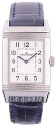 Jaeger LeCoultre Reverso Classic Srebrny/Skóra 2518540