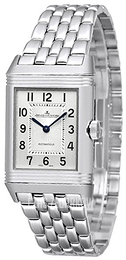 Jaeger LeCoultre Reverso Classic Medium Duetto Stainless Steel Srebrny/Stal 2578120