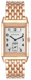 Jaeger LeCoultre Reverso Classique Grande Taille Biały/18 karatowe różowe złoto 42x26 mm 2702121