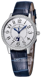 Jaeger LeCoultre Rendez-Vous Srebrny/Skóra Ø34 mm 3448420