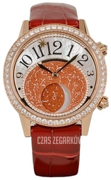 Jaeger LeCoultre Rendez-Vous Czerwony/Skóra Ø39 mm 3532490