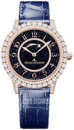 Jaeger LeCoultre Rendez-Vous Niebieski/Skóra Ø36 mm 364247J