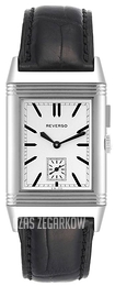 Jaeger LeCoultre Reverso Grande Srebrny/Skóra 3788570