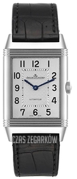 Jaeger LeCoultre Reverso Srebrny/Skóra 3828420