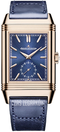 Jaeger LeCoultre Reverso Niebieski/Skóra 398258J