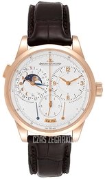 Jaeger LeCoultre Duometre Biały/Skóra Ø40.5 mm 6042421