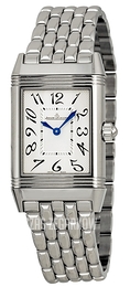 Jaeger LeCoultre Reverso Joaillerie Duetto Classique Srebrny/Stal 38.7x23 mm 2568102