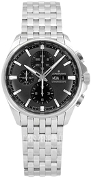 Junghans Meister Czarny/Stal Ø45 mm 27/4024.44