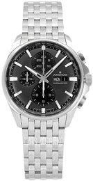 Junghans Meister Czarny/Stal Ø45 mm 27/4024.45