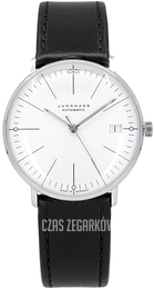 Junghans Max Bill Biały/Skóra Ø34 mm 27/4105.02