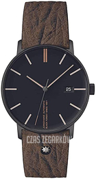 Junghans Form A Czarny/Skóra Ø39.3 mm 27/4132.00
