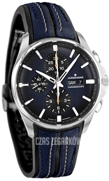 Junghans Meister Niebieski/Guma Ø45 mm 27/4227.00