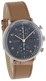 Junghans Max Bill Szary/Skóra Ø40 mm 27/4501.03