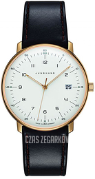 Junghans Max Bill Biały/Skóra Ø38 mm 41/7872.04