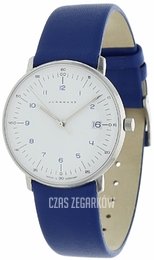 Junghans Max Bill Biały/Skóra Ø32.7 mm 47/4540.02