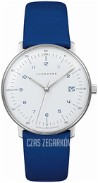 Junghans Max Bill Biały/Skóra Ø32.7 mm 47/4540.04