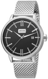 Just Cavalli Relaxed Czarny/Stal Ø42 mm JC1G018M0045