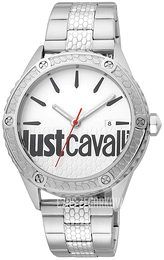Just Cavalli Srebrny/Stal Ø44 mm JC1G080M0055