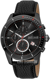 Just Cavalli Sport Czarny/Skóra Ø44 mm JC1G166L0035
