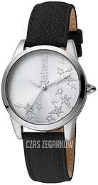 Just Cavalli Srebrny/Skóra Ø32 mm JC1L042L0015