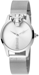 Just Cavalli Animalier Srebrny/Stal Ø32 mm JC1L057M0355