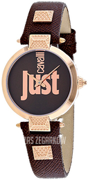 Just Cavalli Brązowy/Skóra Ø28 mm JC1L076L0045