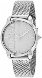 Just Cavalli Srebrny/Stal Ø34 mm JC1L079M0075