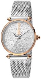 Just Cavalli Srebrny/Stal Ø32 mm JC1L085M0095