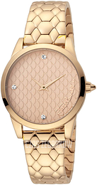 Just Cavalli Różowe złoto/Stal w kolorze różowego złota Ø32 mm JC1L087M0065
