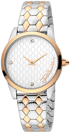 Just Cavalli Srebrny/Stal w kolorze różowego złota Ø32 mm JC1L087M0085