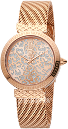Just Cavalli Wielokolorowy/Stal w kolorze różowego złota Ø32 mm JC1L092M0085