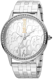 Just Cavalli Srebrny/Stal Ø42 mm JC1L094M0045