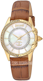 Just Cavalli Snake Biały/Skóra Ø32 mm JC1L095L0225SET