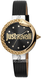 Just Cavalli Czarny/Skóra Ø32 mm JC1L097L0045
