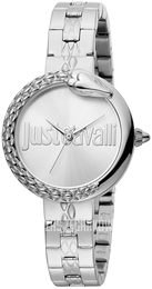 Just Cavalli Srebrny/Stal Ø32 mm JC1L097M0065