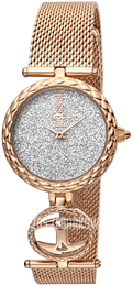 Just Cavalli Srebrny/Stal w kolorze różowego złota Ø28 mm JC1L103M0115