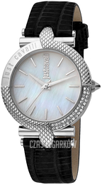 Just Cavalli Biały/Skóra Ø34 mm JC1L105L0015