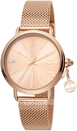 Just Cavalli Różowe złoto/Stal w kolorze różowego złota Ø34 mm JC1L119M0075