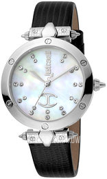 Just Cavalli Biały/Skóra Ø36 mm JC1L122L0015