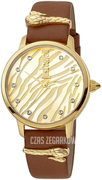 Just Cavalli Żółte złoto/Stal w odcieniu złota Ø34 mm JC1L126L0025