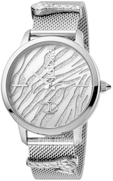 Just Cavalli Srebrny/Stal Ø38 mm JC1L127M0045