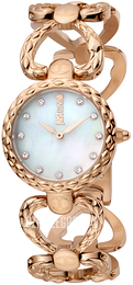 Just Cavalli Biały/Stal w kolorze różowego złota Ø28 mm JC1L132M0035