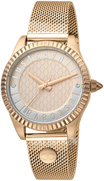 Just Cavalli Różowe złoto/Stal w kolorze różowego złota Ø34 mm JC1L133M0075
