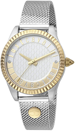 Just Cavalli Srebrny/Stal w odcieniu złota Ø34 mm JC1L133M0095