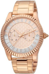 Just Cavalli Różowe złoto/Stal w kolorze różowego złota Ø42 mm JC1L134M0085