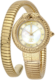 Just Cavalli Biały/Stal w odcieniu złota Ø28 mm JC1L161M0025