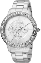 Just Cavalli Srebrny/Stal Ø40 mm JC1L164M0055